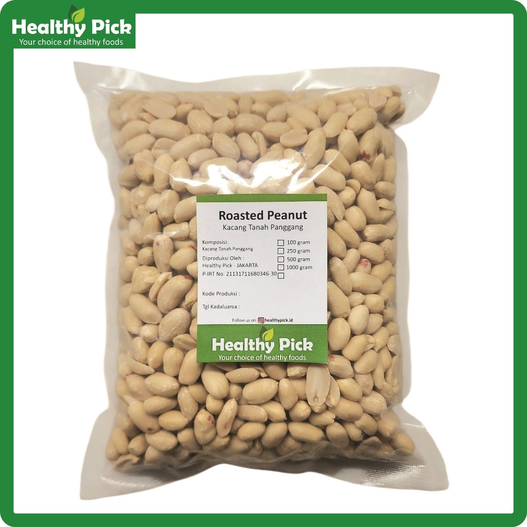 

Roasted Peanut 1Kg Kacang Tanah Panggang Kupas - Healthy Pick