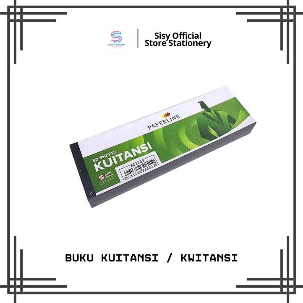 

Buku Kwitansi Kuitansi Kecil Paperline