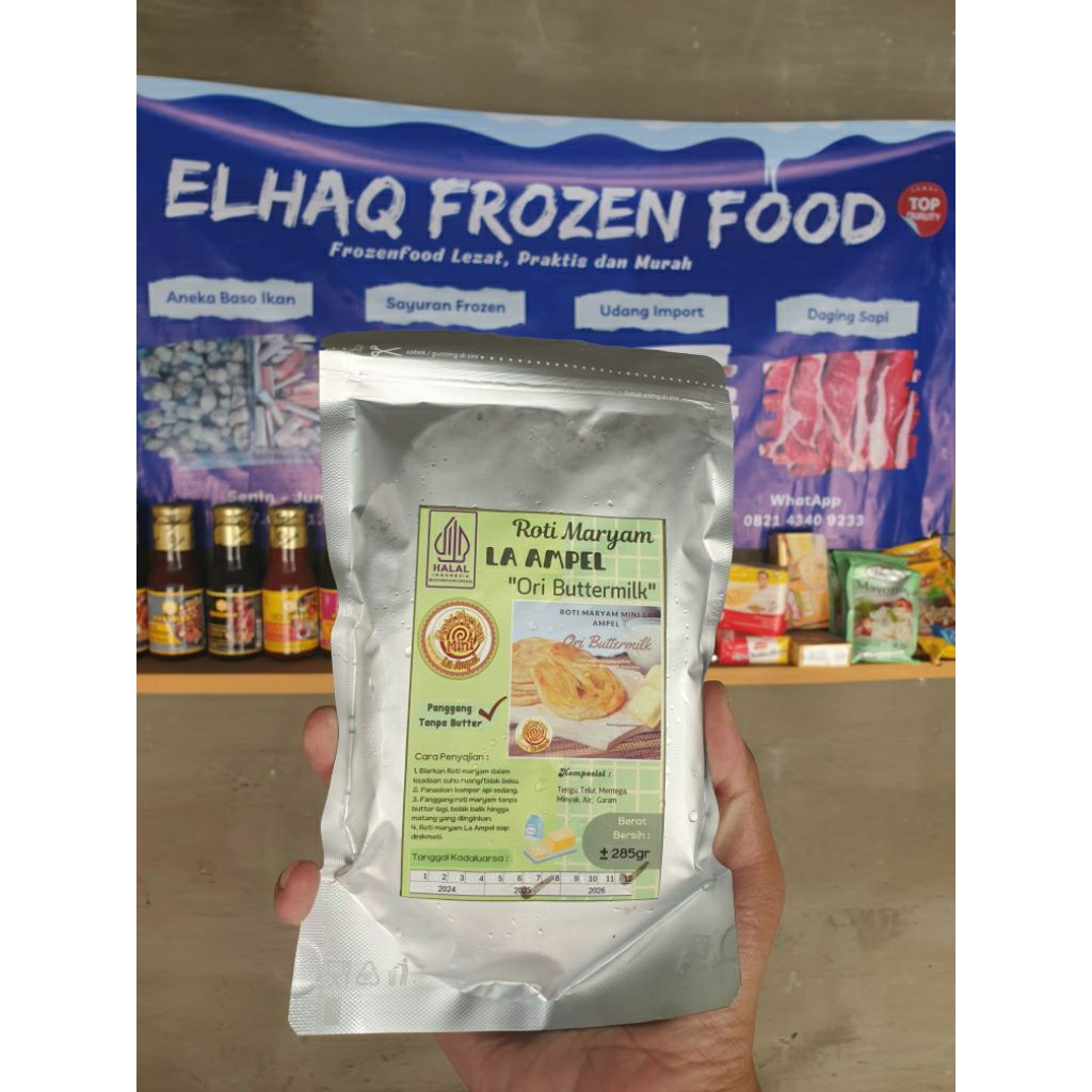 

La Ampel Roti Maryam Original Buttermilk 250g