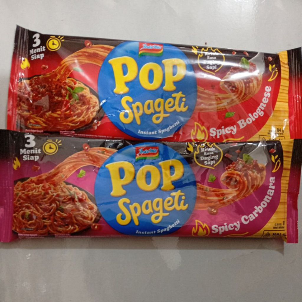

indomie pop spageti 84g