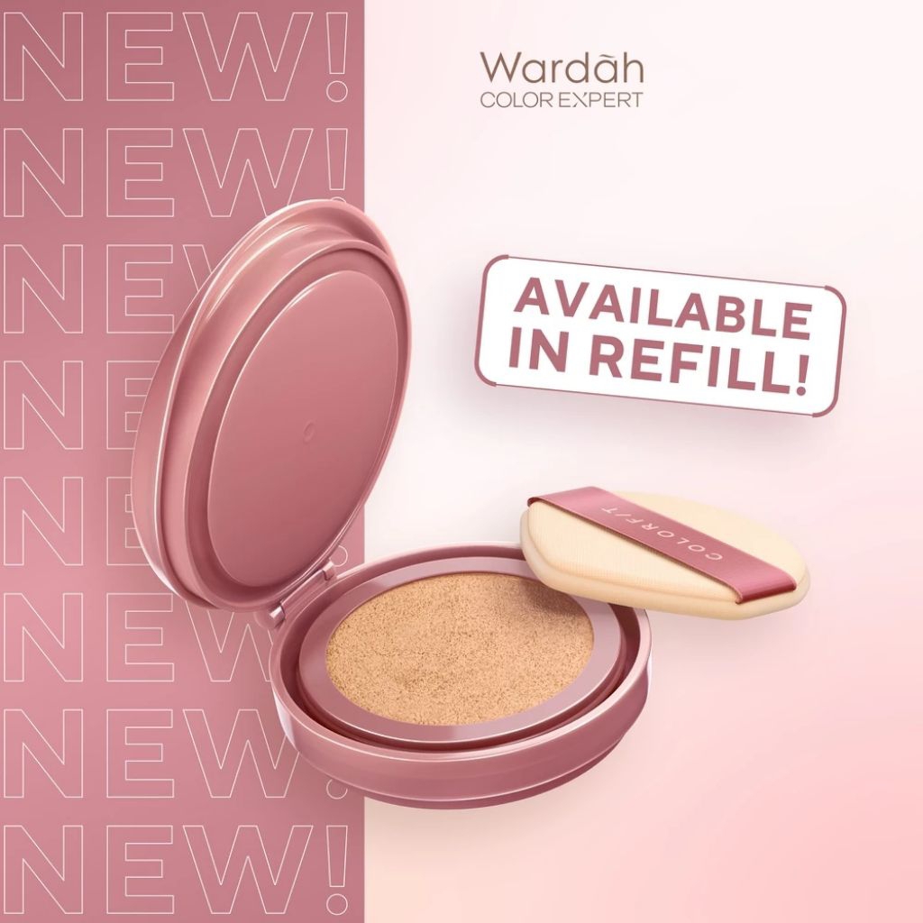 Wardah Refill Colorfit Perfect Glow Cushion SPF 40 PA+++ Wardah Cushion Refill