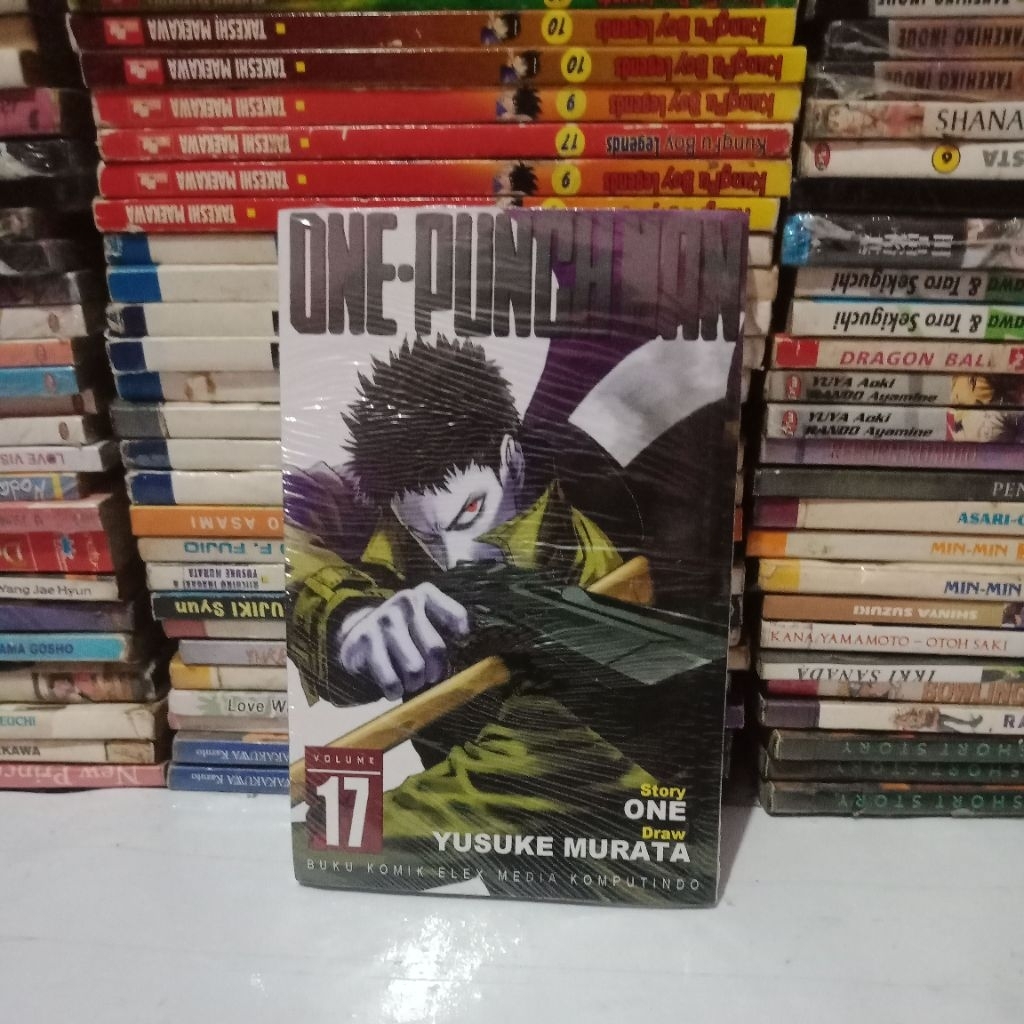 Komik One Punch Man 17 Segel