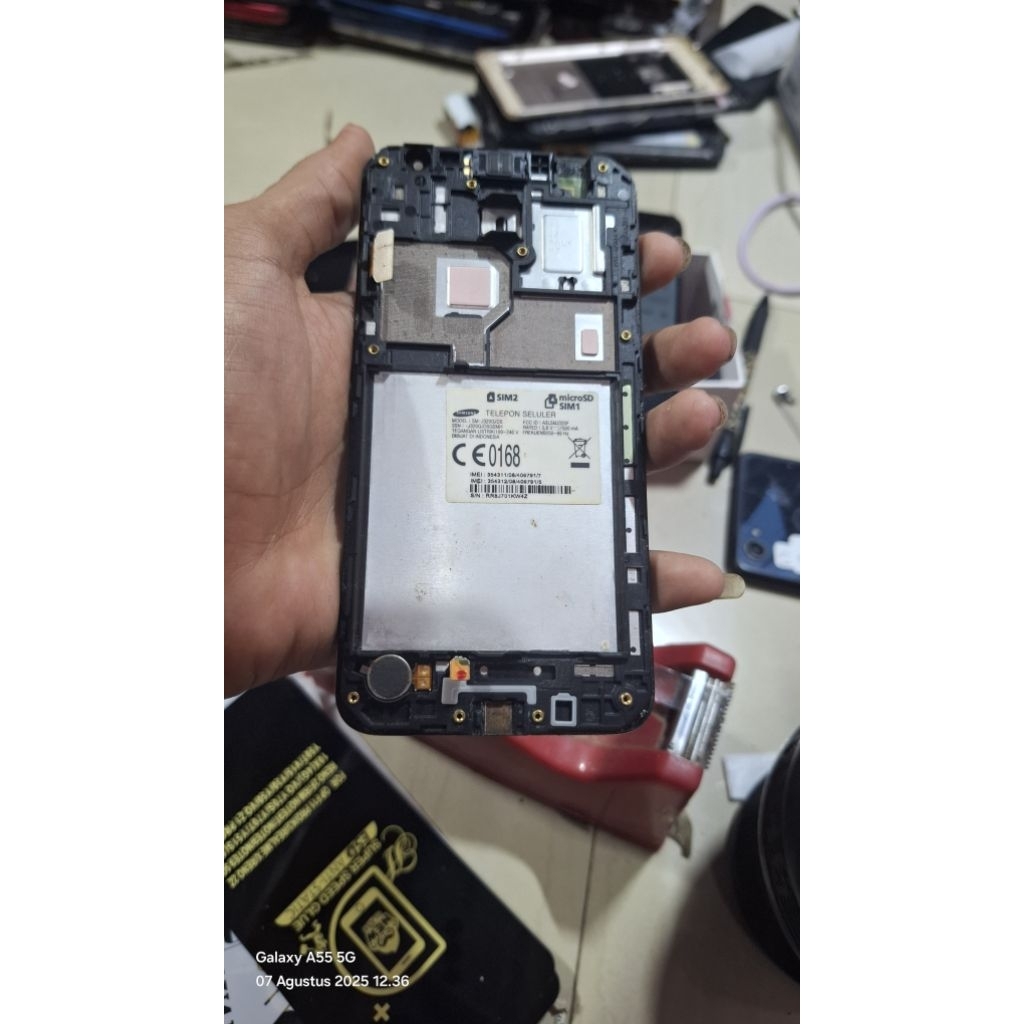 LCD SAMSUNG J3 2016 J320 NORMAL ORI COPOTAN