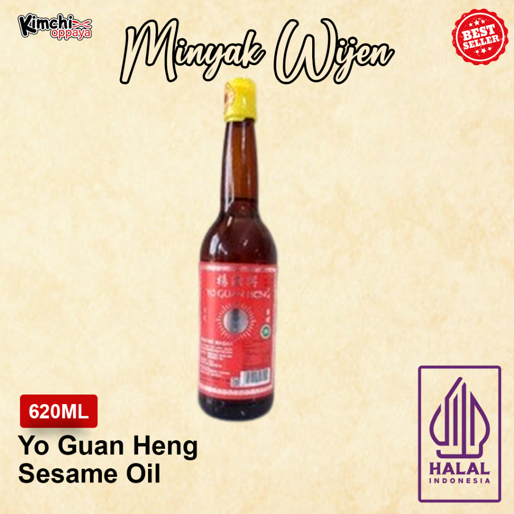 

Minyak Wijen Masak Cap Matahari Yo Guan Heng Sesame Oil 620 Ml Halal