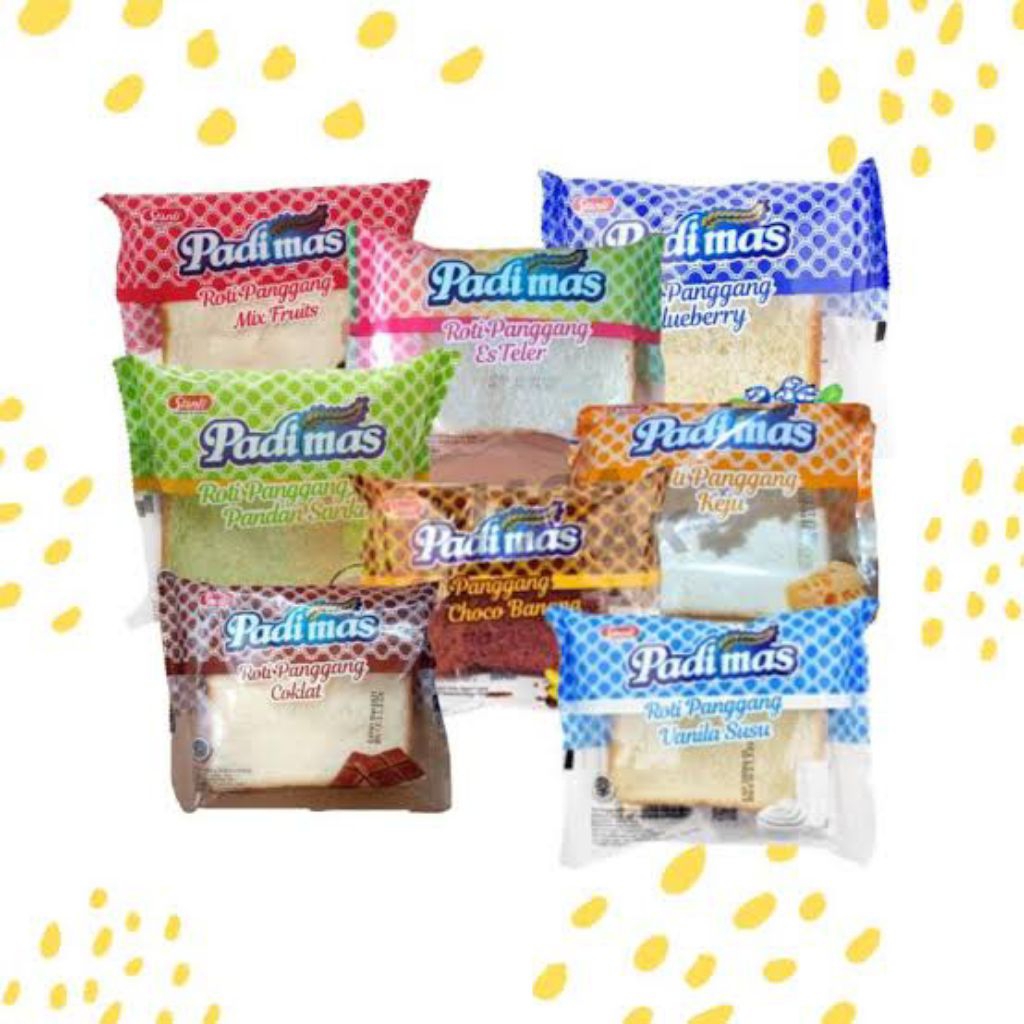 

Padimas Roti Panggang Anek Rasa 1 Pcs
