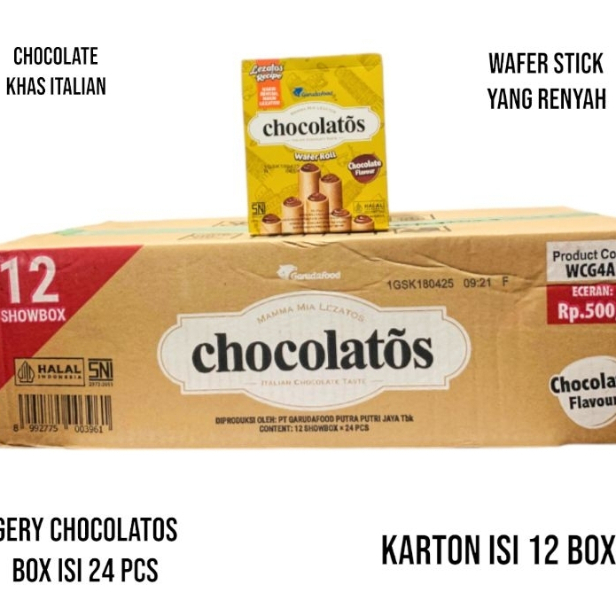 

D11 Gery Chocolatos KARTON/12BOX