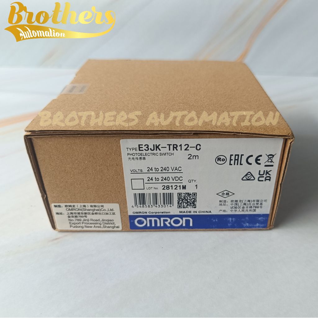 OMRON E3JK-TR12-C 2M Photoelectric Switch