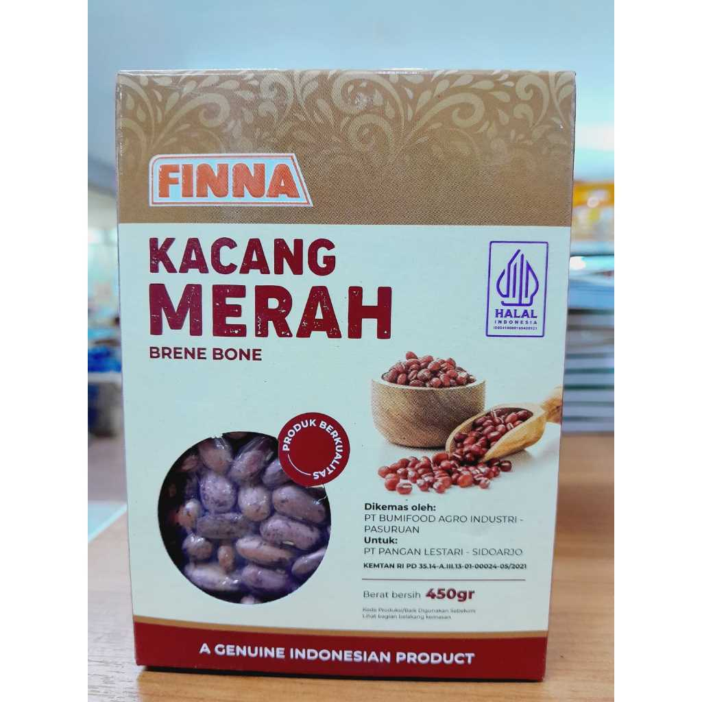 

Finna Kacang Merah Kupas Brene Bone 450gr