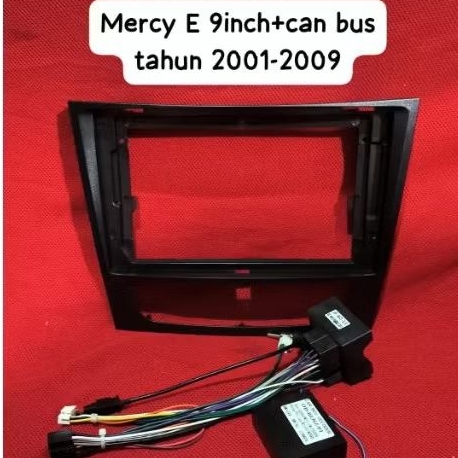 Head unit Android 9inch Mercy E class W211 2001-2009 + can bus
