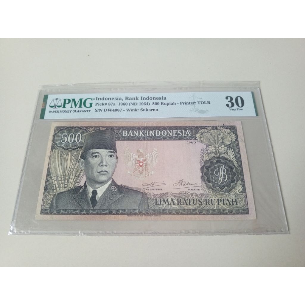 PMG 30 500 Rupiah Soekarno thn 1960