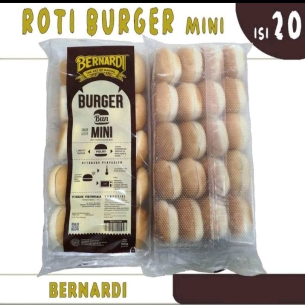 

Bernardi Burger Mini isi 20pcs