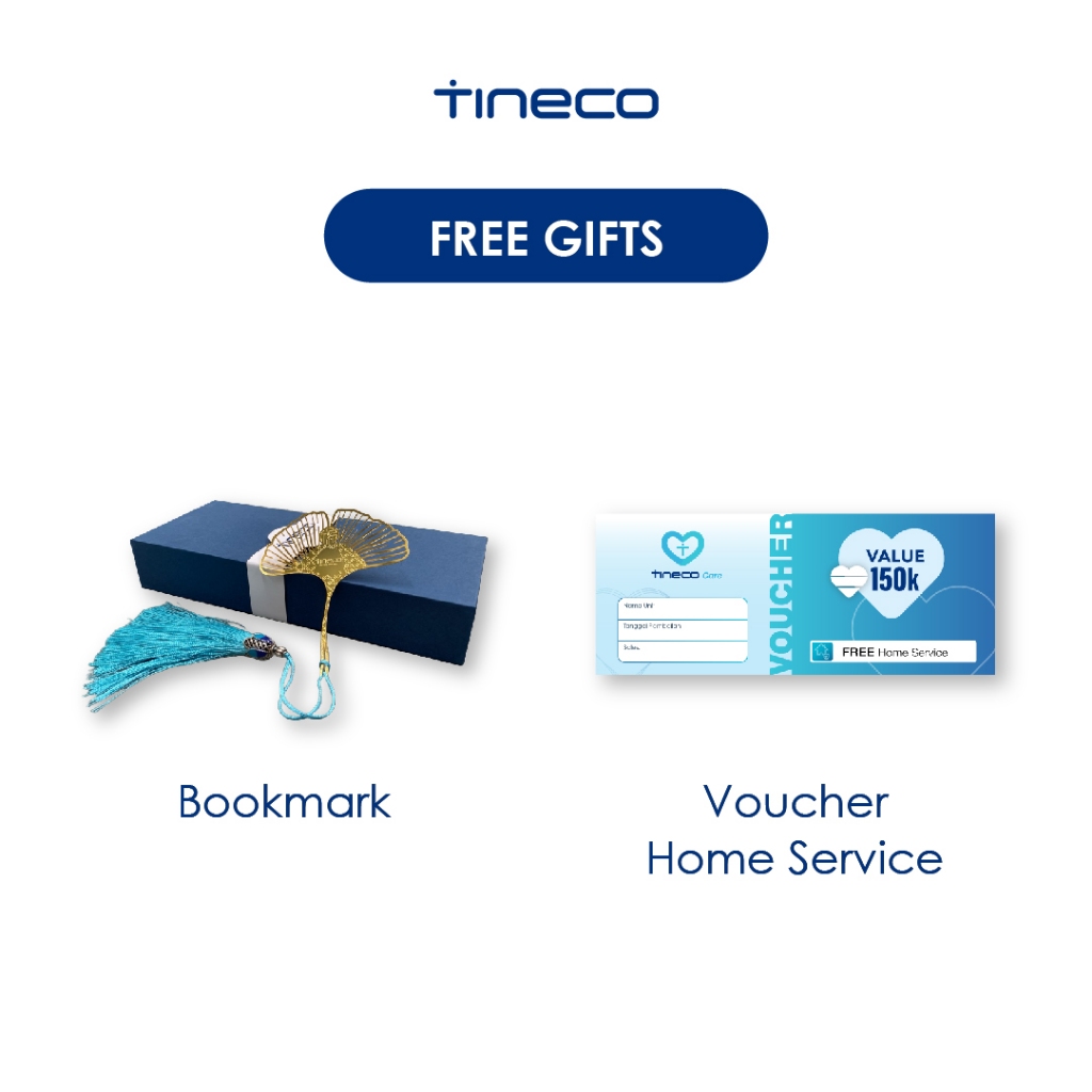 

[FREE GIFT] Tineco Bookmark + Voucher Home Service