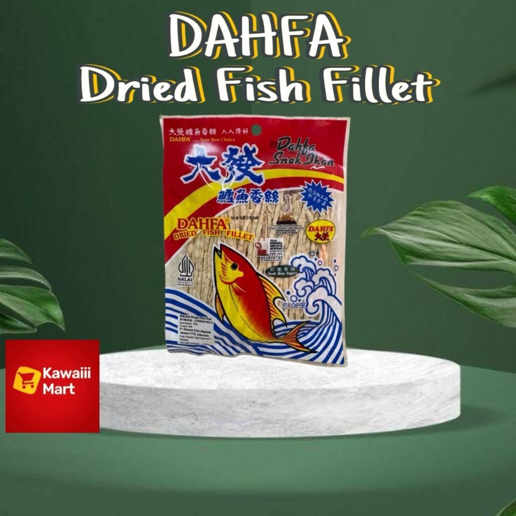 

Dahfa Dried Fish Filled 50 Gr / 120 Gr Halal juhi snek ikan segar