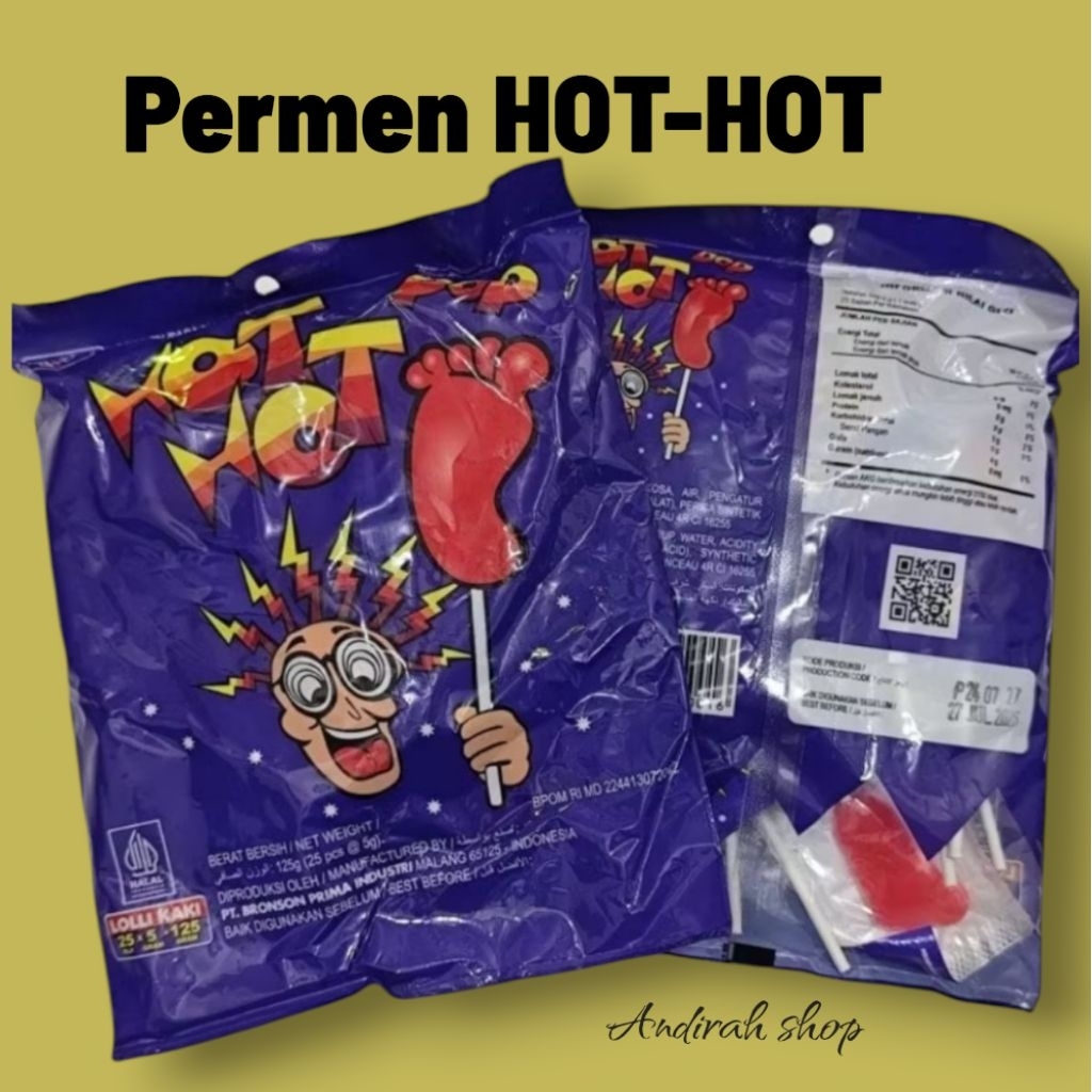 

Permen tusuk HOT HOT / Permen kaki