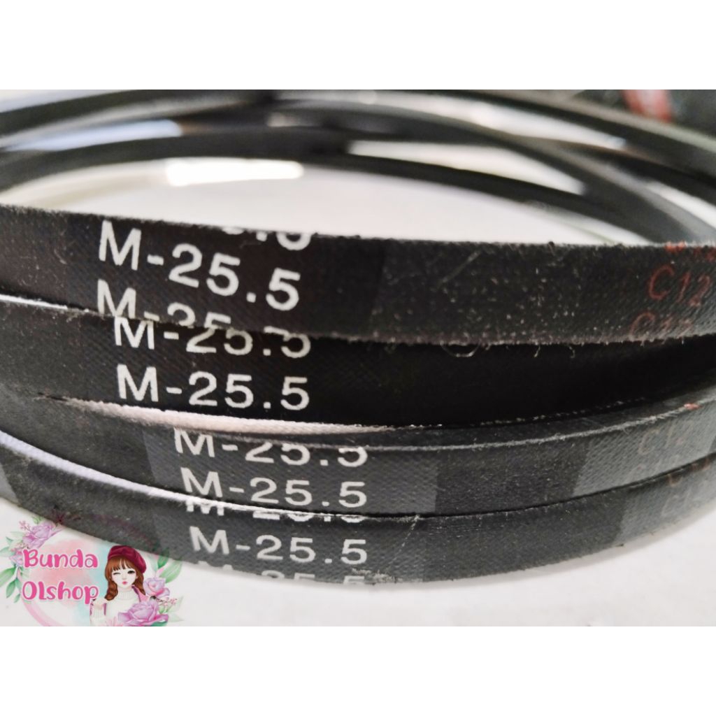 V Belt Mesin Cuci M 25,5 | Fanbelt Van Belt Mesin Cuci M 25.5