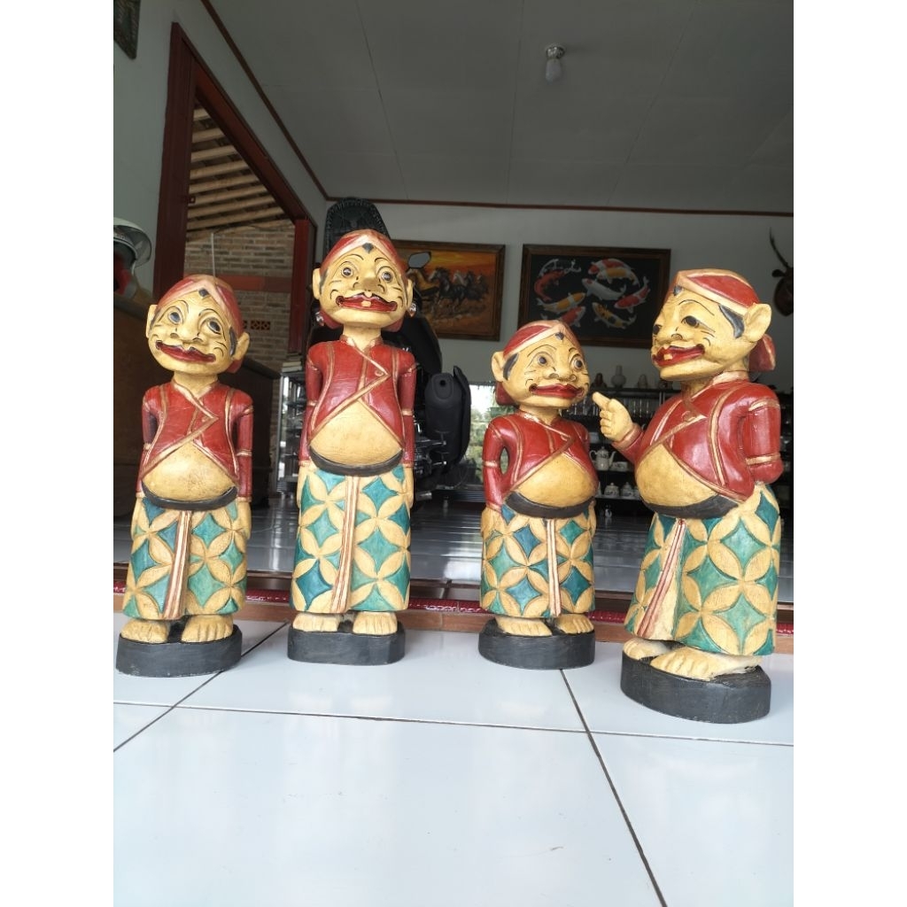 patung punokawan patung pajangan semar hiasan meja