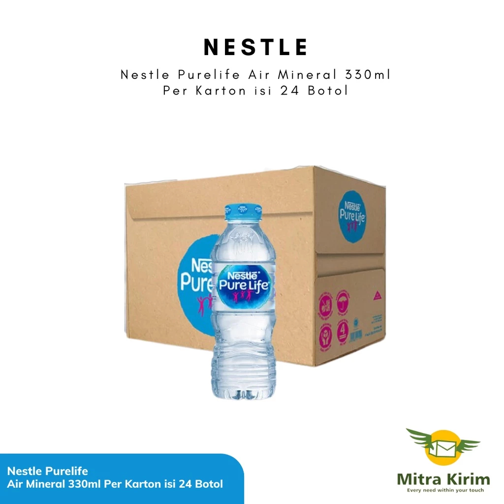 

Nestle Pure Life Air Mineral Per Dus 330ml/600ml/1500ml