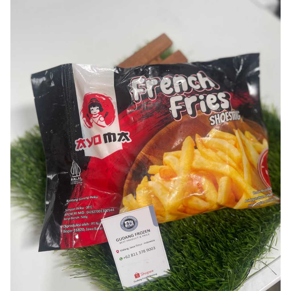 

Ayoma French Fries Shoestring 500Gr