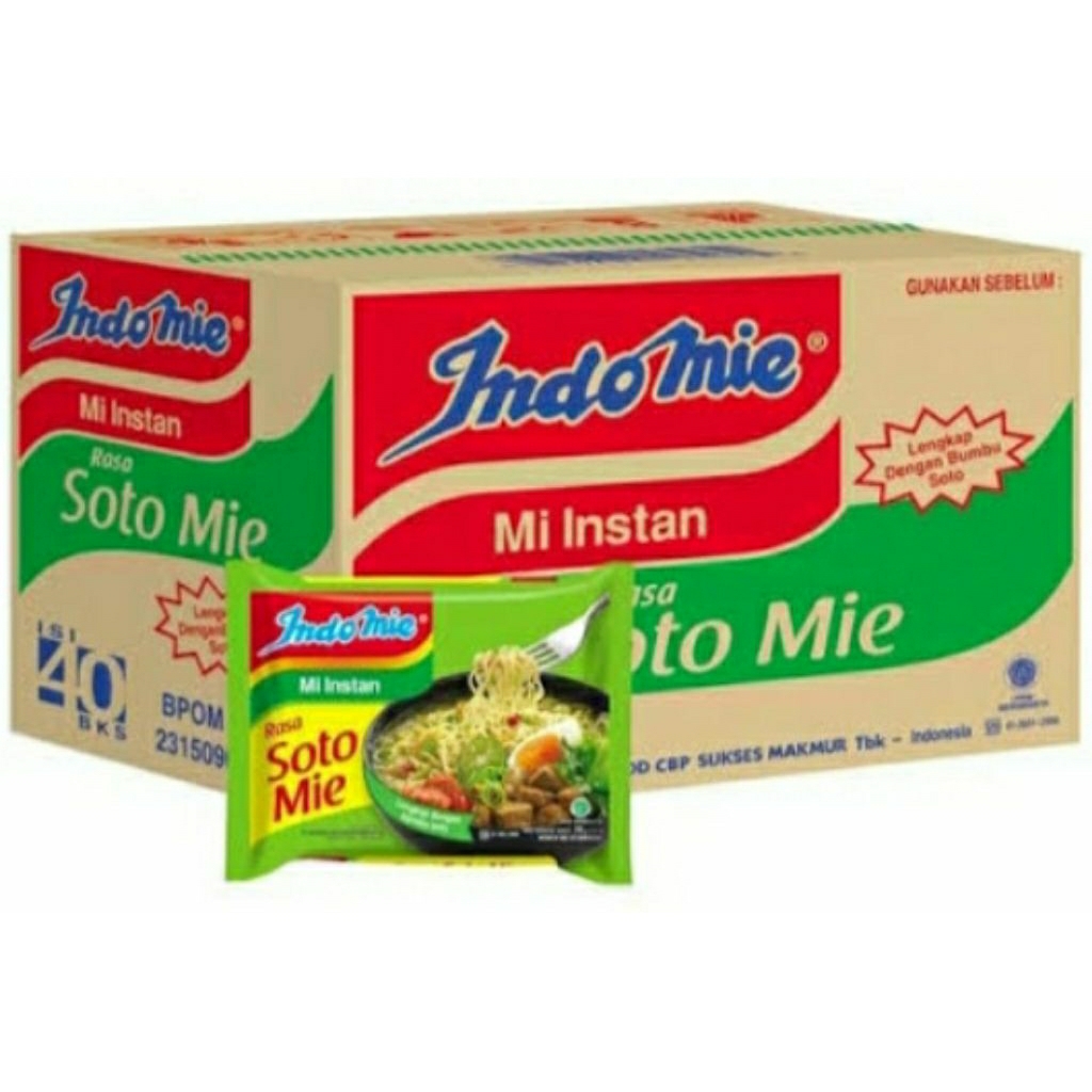 

Indomie Soto Dus isi 40pcs
