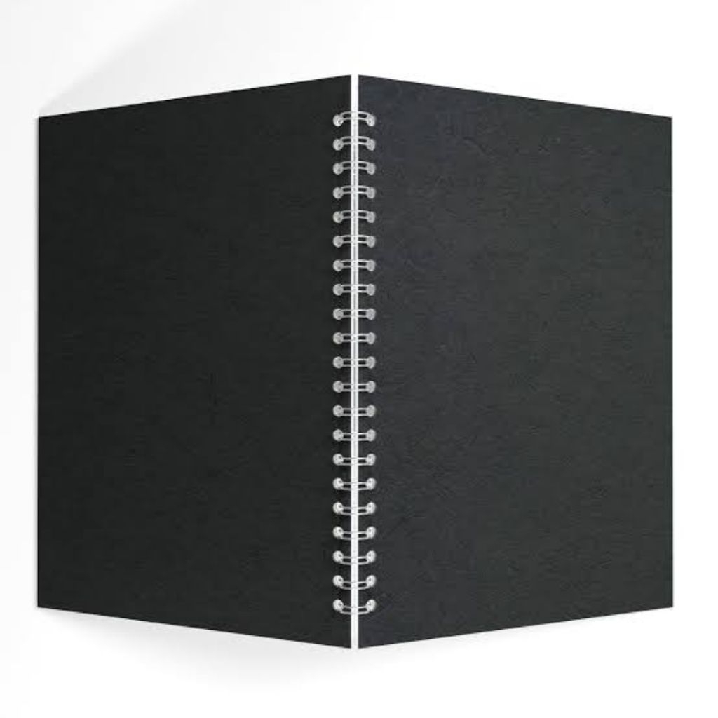 

( Black ) Notebook Black Paper / Sketchbook Hitam / Buku Gambar Hitam Kertas Hitam / Sketch Sketsa Polos Hitam / Journal Jurnal Notepad Buku Catatan