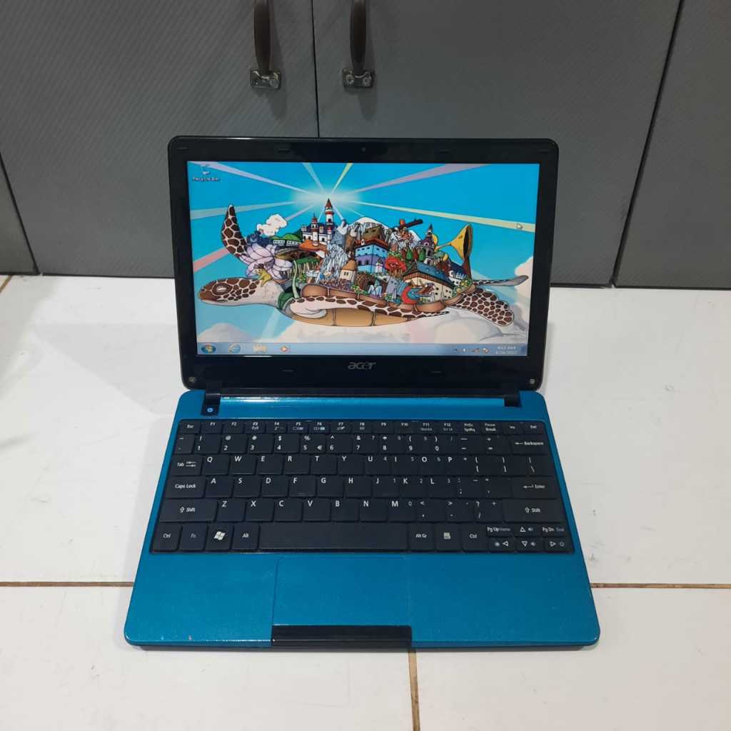 LAPTOP SECOND,Notebook Acer Aspire One D270, Intel Atom-N2600, Ram 2/250Gb, Blue