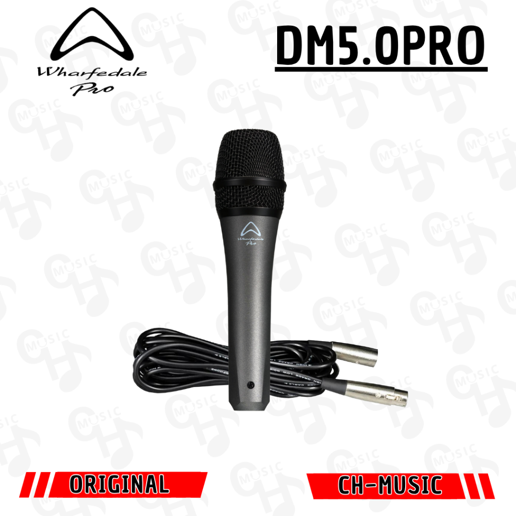 Wharfedale DM5.0 Pro Supercardioid Dynamic Microphone Original DM-5.0PRO Original