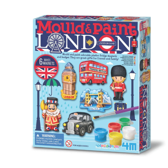 MAINAN EDUKASI - 4M MOULD & PAINT LONDON