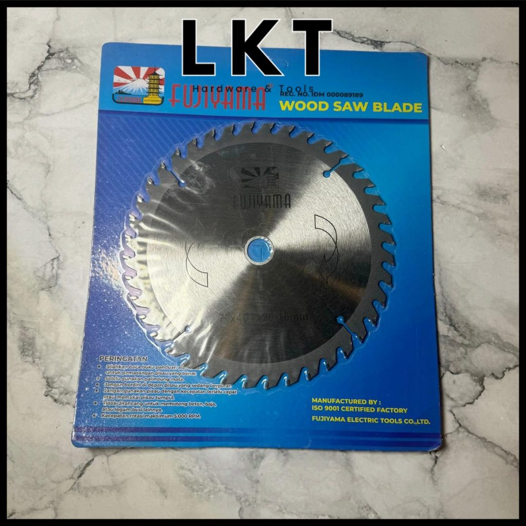 FUJIYAMA Mata Gergaji Bundar Circular Saw 7 Inch x 40 T - Circullar Wood Saw Blade