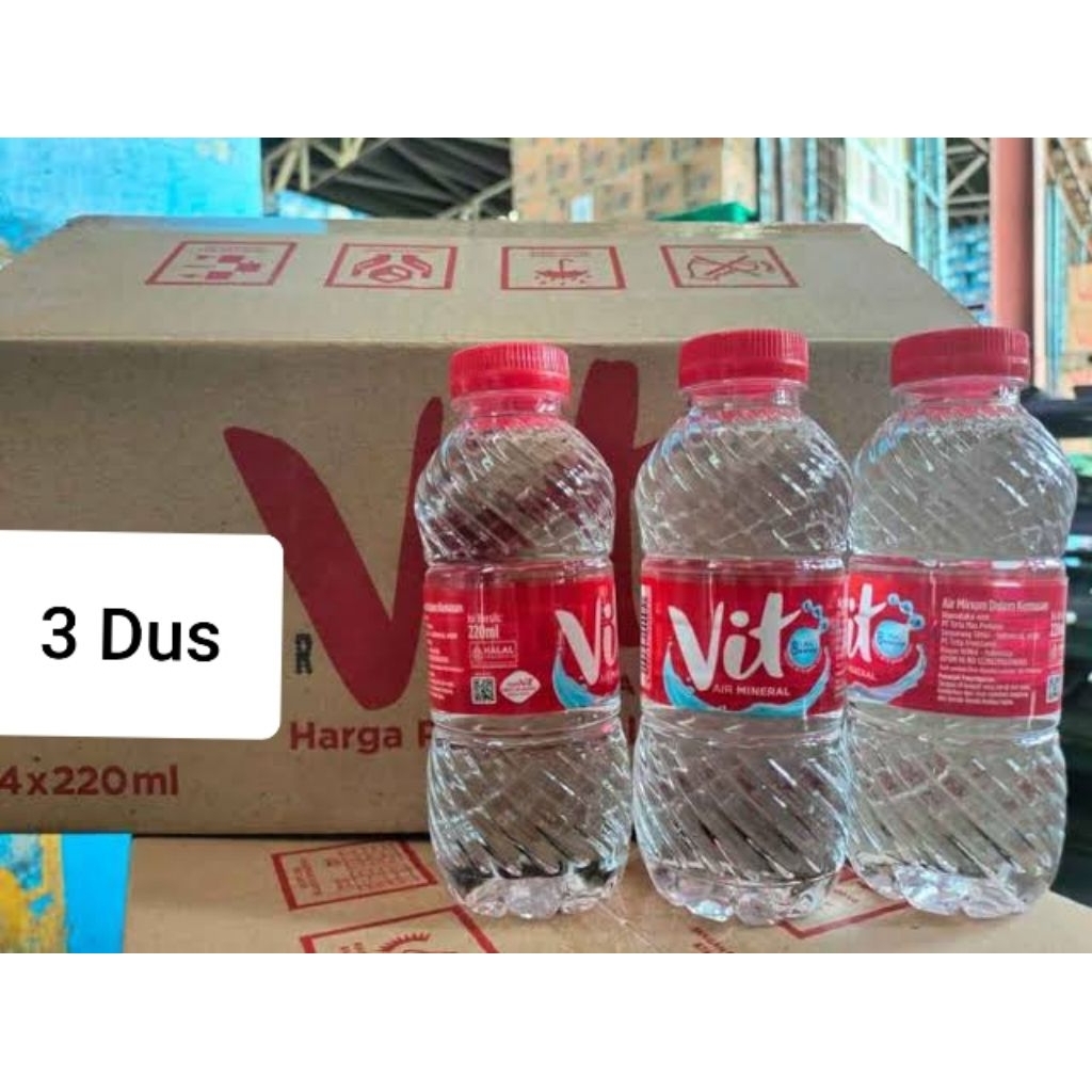 

Vit botol 220ml 3dus (72 botol)