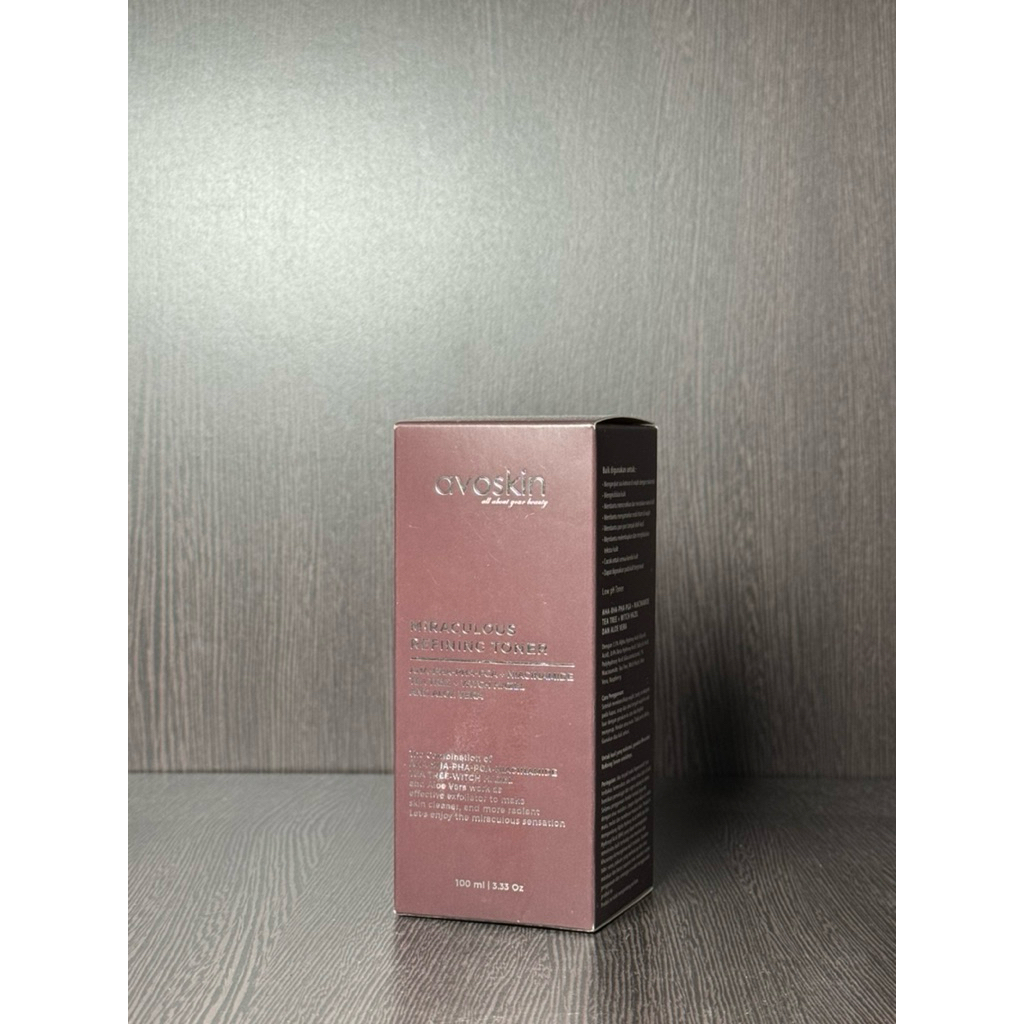 PRELOVED ORI Toner Avoskin Miraculous Refining 100ml-AHA BHA PHA-Eksfoliasi Kulit