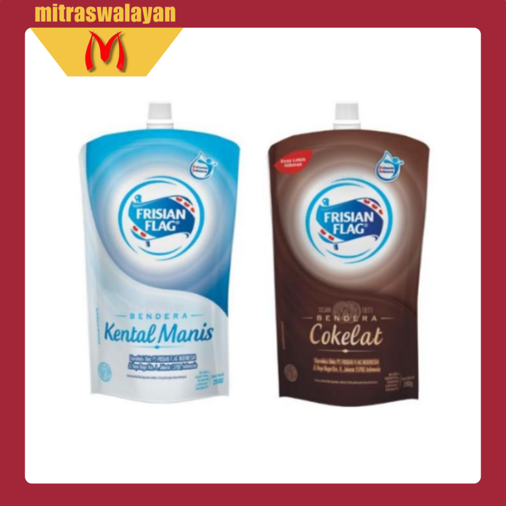 

FRISIAN FLAG Susu Kental Manis Kemasan Pouch 280 ml