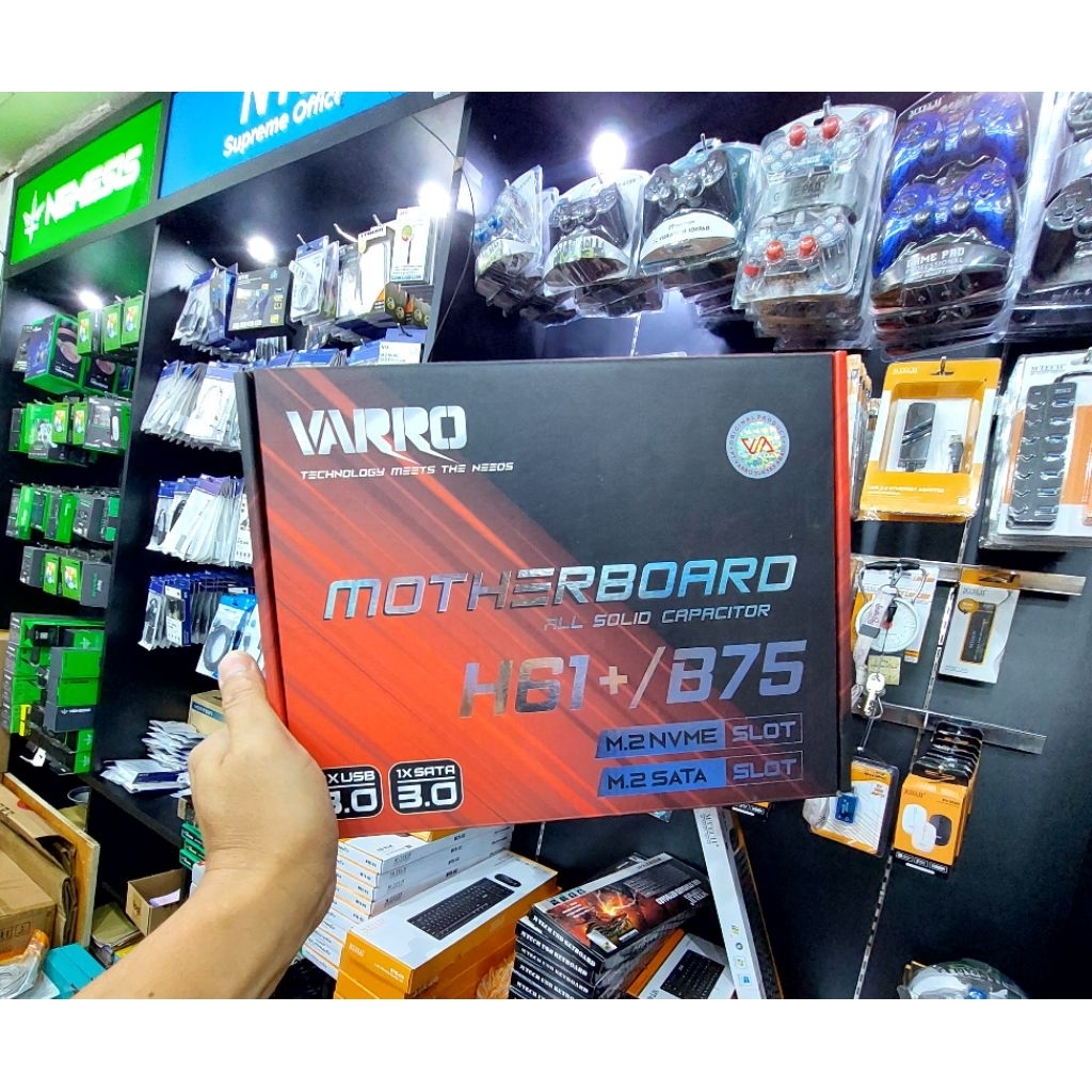 Motherboard Varro H61+/ B75 Slot M.2 NVME M.2 NVME
