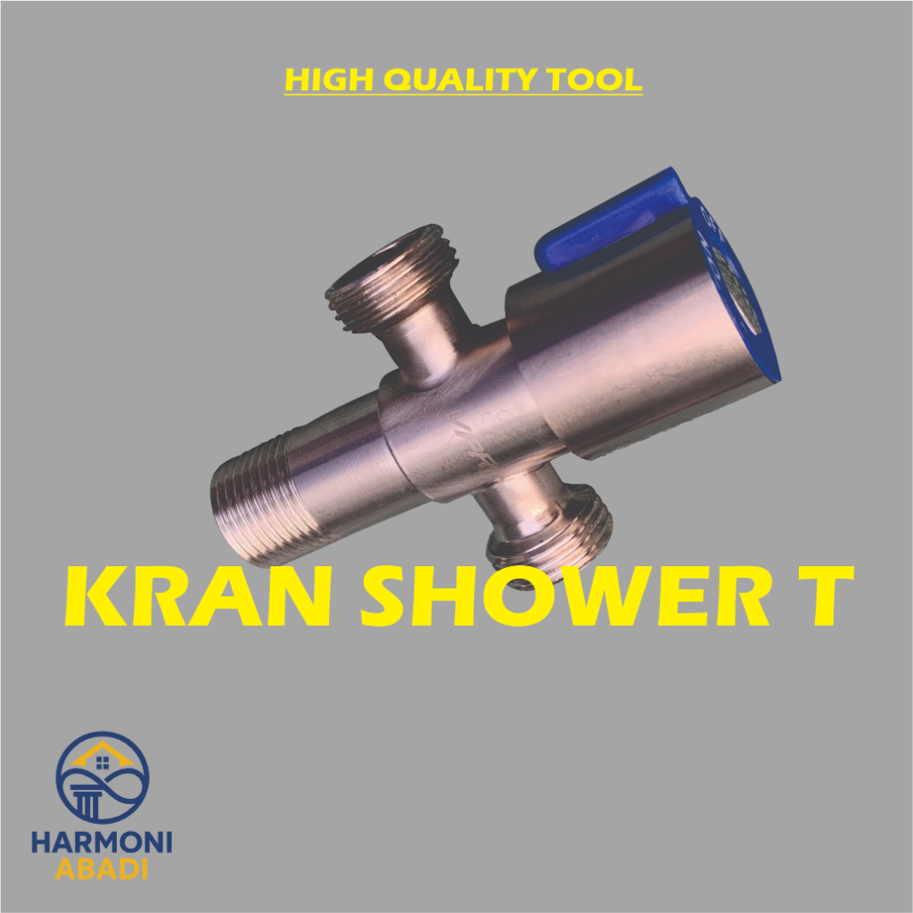 Kran Tee Shower / Stop kran double