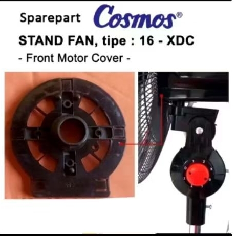 Tutup depan kipas angin Cosmos/Cover kipas angin merek Cosmos
