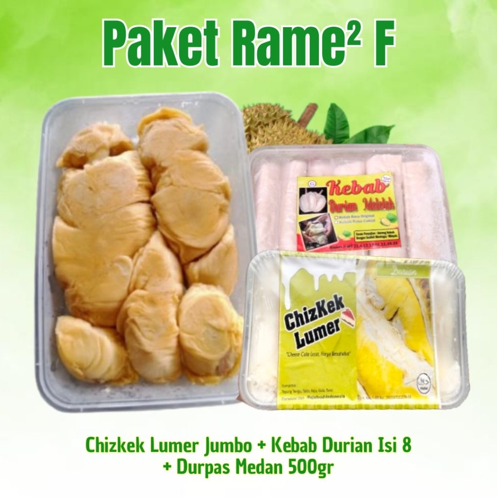 

PAKET RAME RAME F (PROMO DURIAN)