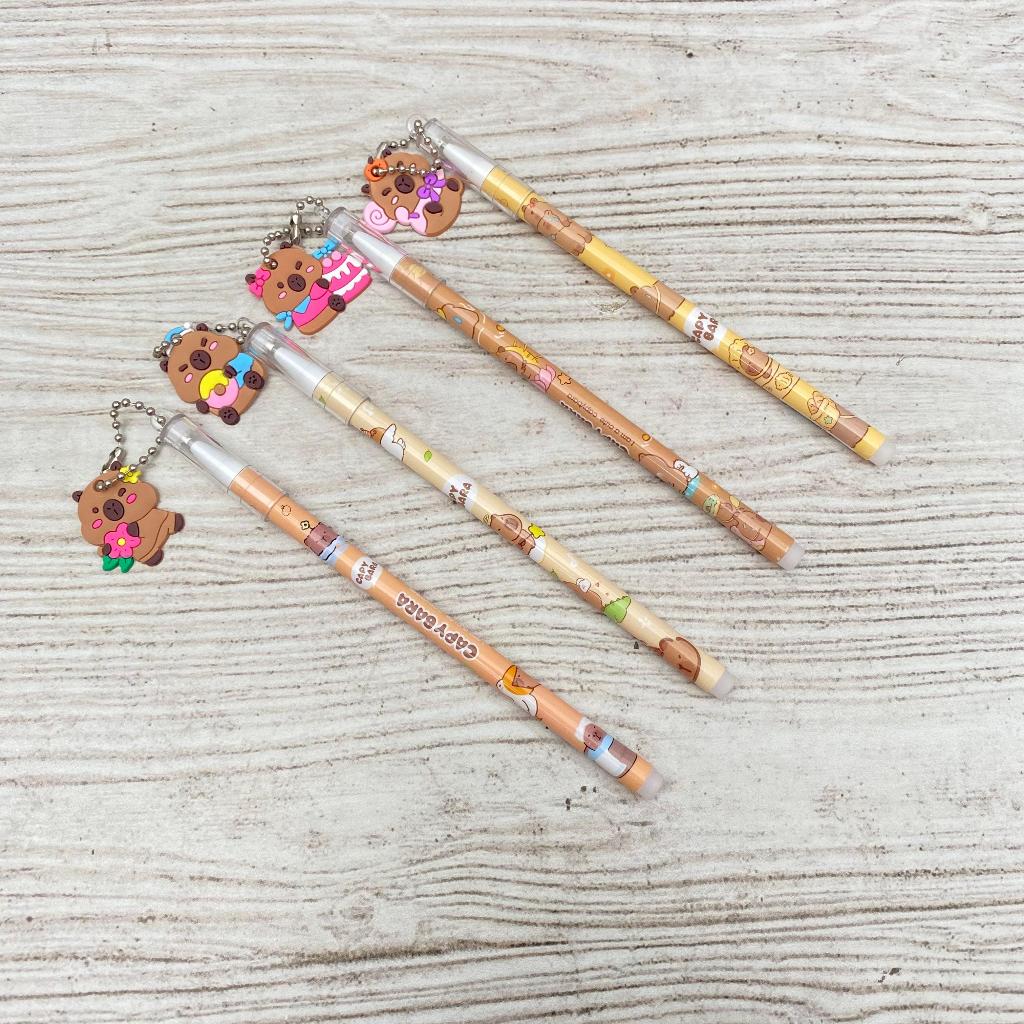 

PULPEN GANTUGAN CAPYBARA KARET GEPENG pena lucu tinta hitam bisa COD pen imut keren pulpen unik atk kebutuhan anak sekolah termurah import