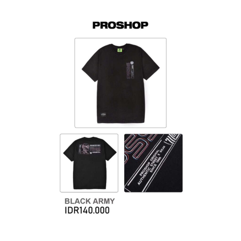 T-shirt proshop, distro bandung