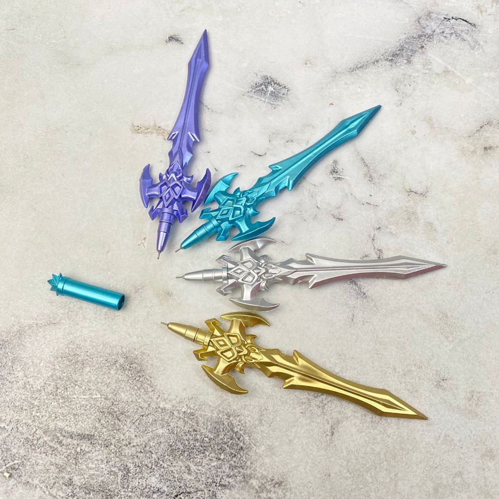 

PULPEN GEL SENJATA PEDANG FULLBODY V3 MN-1675 pena lucu tinta hitam bisa COD pen imut keren pulpen unik atk kebutuhan anak sekolah termurah import