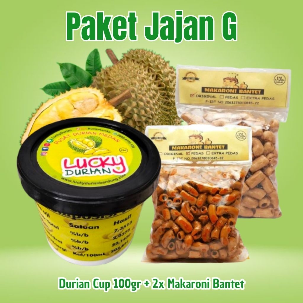 

PROMO PAKET JAJAN G