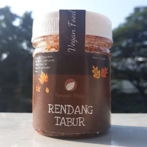 

Bumbu Rendang Tabur tanpa Santan Vegan & Vegetarian by Rempah Wangi