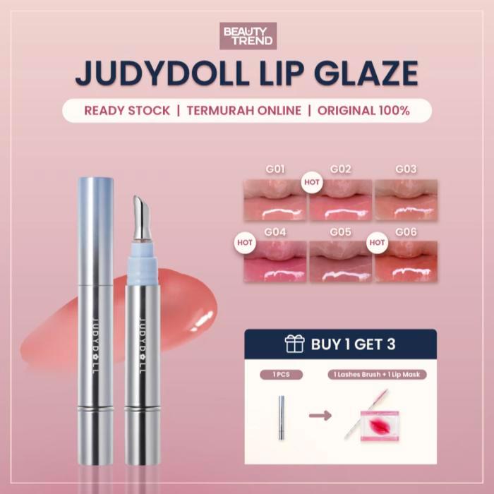 [BPOM ORI] JudyDoll Lip Glaze JudyDoll Watery Essence Lip Glaze JudyDoll Lipgloss JudyDoll Iron Lip 