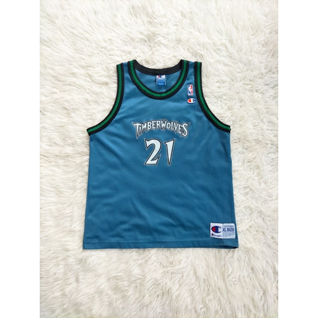 Jersey NBA Champion Minnesota Timberwolves Original.