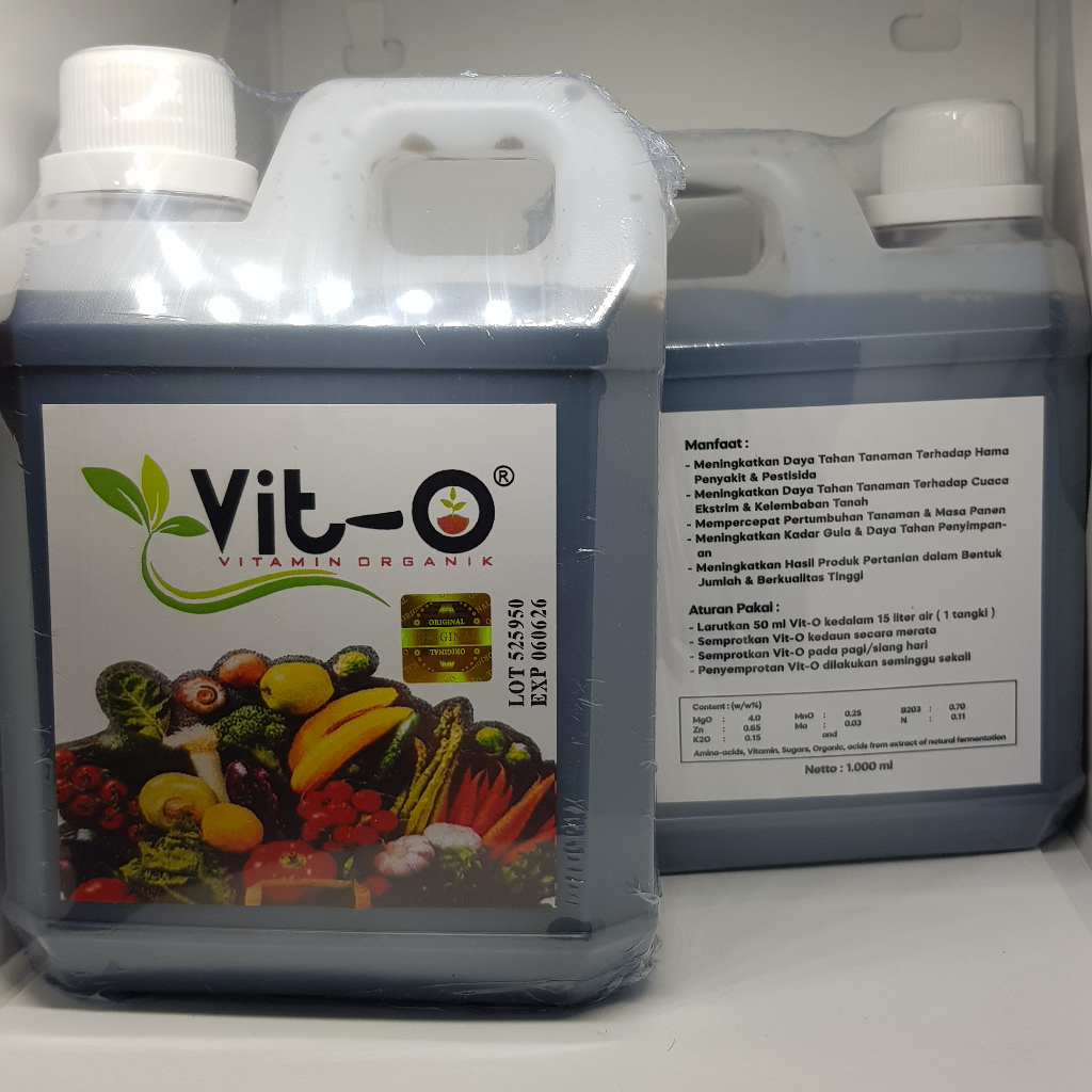 Pupuk organik/vitamin/nutrisi tanaman VIT-O 1 Liter vitamin organik tanaman
