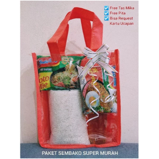 

PAKET SEMBAKO MURAH + GULA 250 GR
