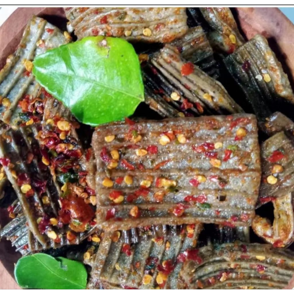 

seblak kerupuk jengkol Extra pedas daun jeruk 2500gr