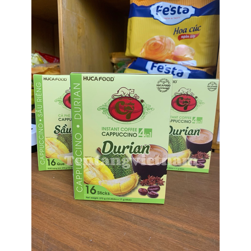 

Kopi Vietnam - kopi Durian C7 Cappuccino 4 - 1 [16 Stik ]