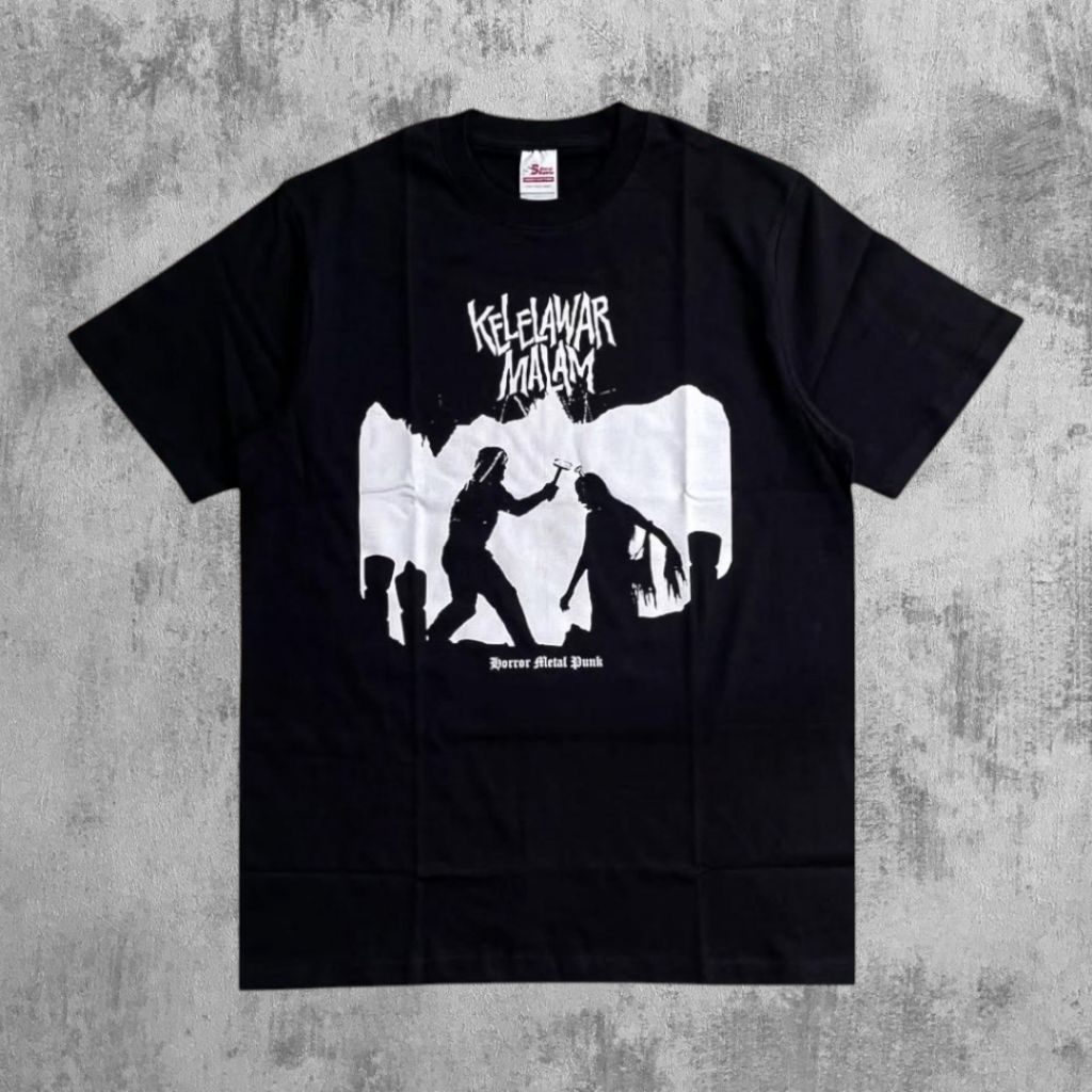 KELELAWAR MALAM - HORROR METAL PUNK (Likeblackmerch)