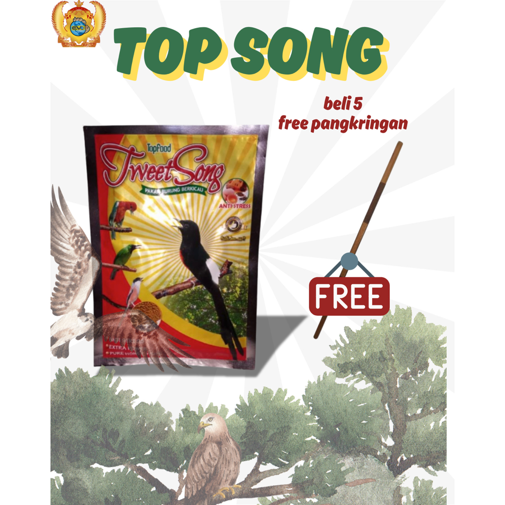 TWEET SONG | MAKANAN BURUNG BERKICAU