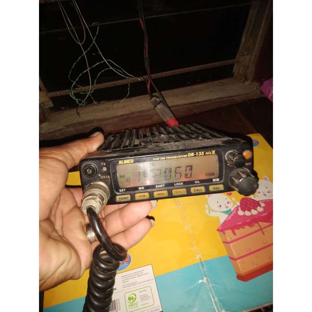 Radio rig alinco dr 135 mk3 apa adanya