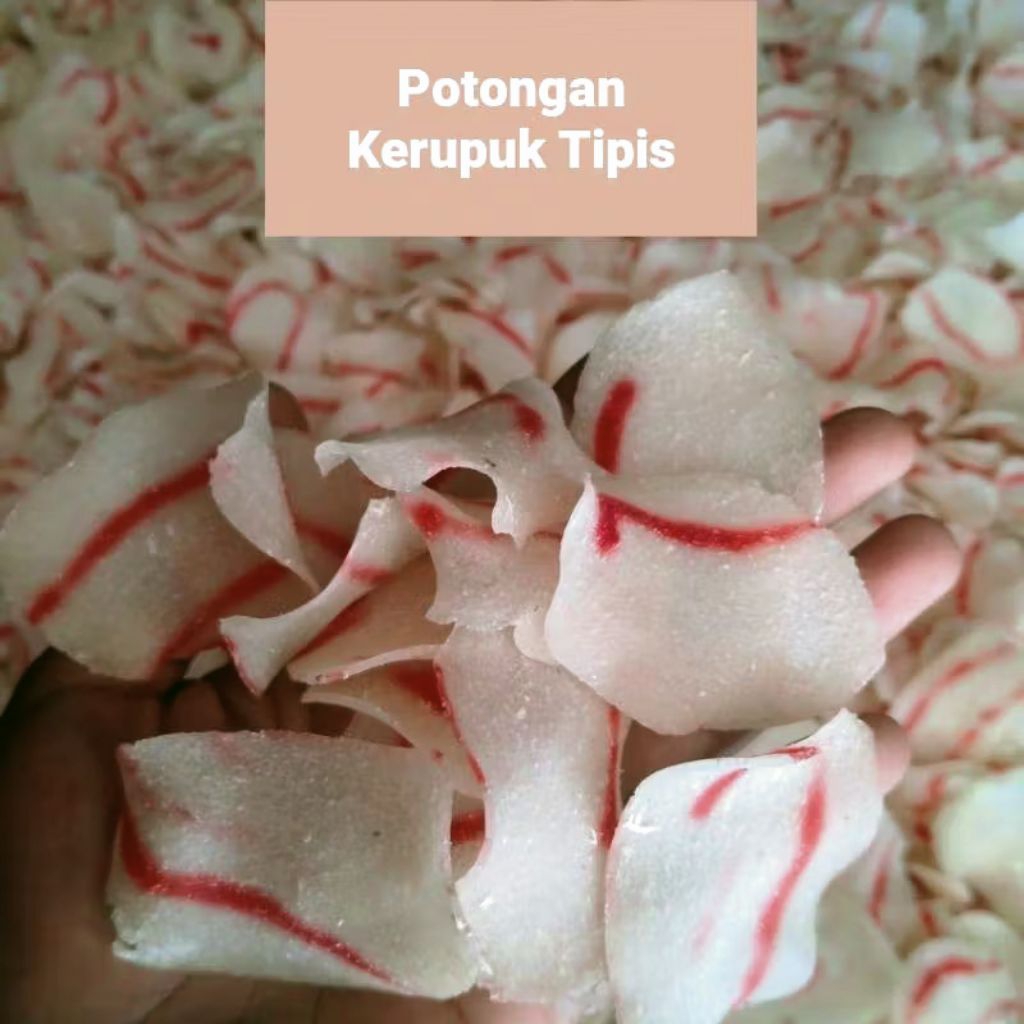

KERUPUK SINGKONG mentah,raw cassava crackers KERUPUK JAWA 950g